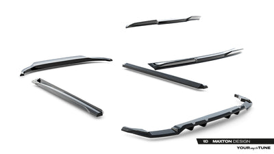 Set of Splitters Audi SQ8 / Q8 S-Line Mk1 Facelift
