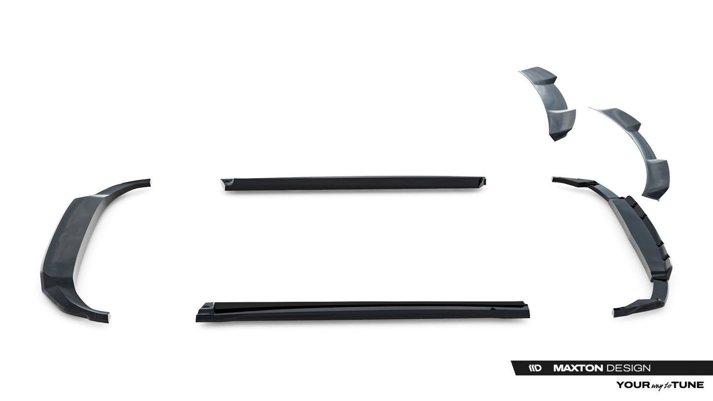 Set of Splitters Audi SQ8 / Q8 S-Line Mk1 Facelift