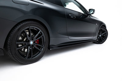 Set of Splitters BMW 4 M-Pack Coupe G22 / G22 Facelift
