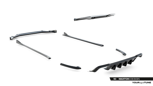 Set of Splitters BMW X3 M F97 Facelift