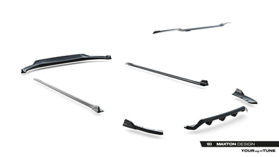 Set of Splitters BMW X3 M-Pack G01 Facelift