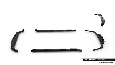 Set of Splitters Land Rover Range Rover Velar R-Dynamic Mk1 (The kit is not compatible with a towbar)