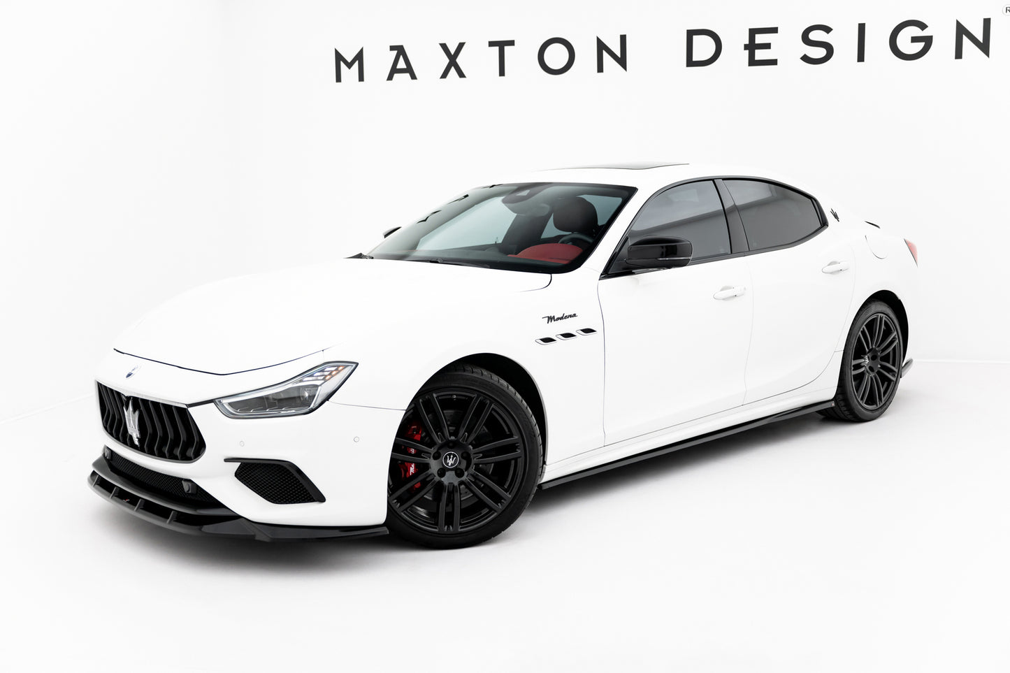 Set of Splitters Maserati Ghibli Modena Mk3 Facelift