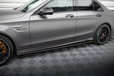 Set of Splitters Mercedes-AMG C63 Sedan / Estate W205 Facelift