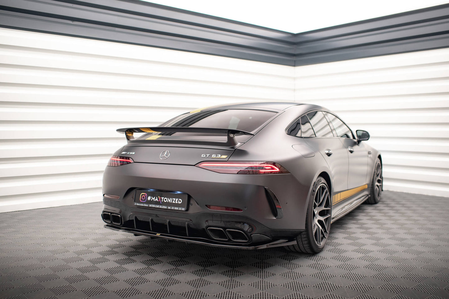 Set of Splitters Mercedes-AMG GT 63S 4 Door Coupe Aero X290