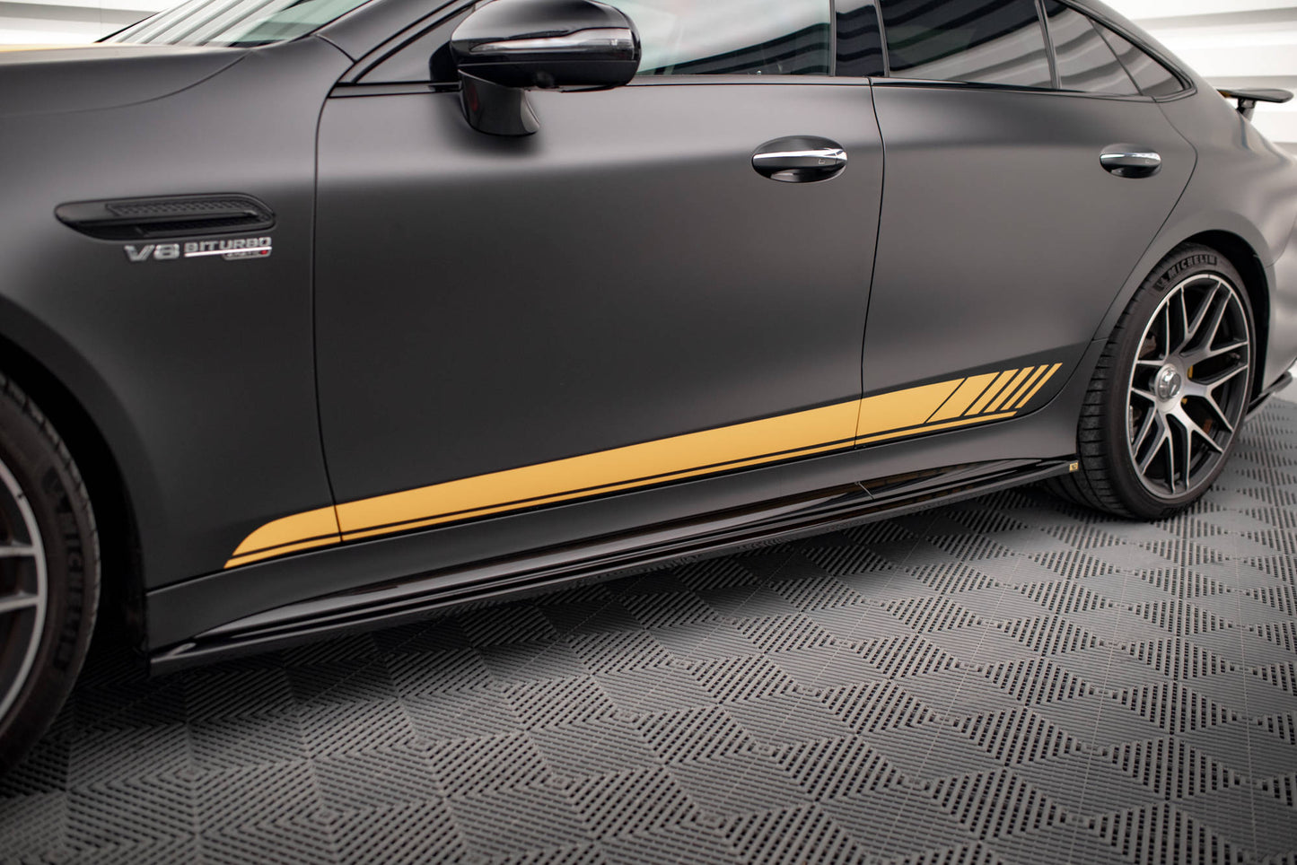 Set of Splitters Mercedes-AMG GT 63S 4 Door Coupe Aero X290