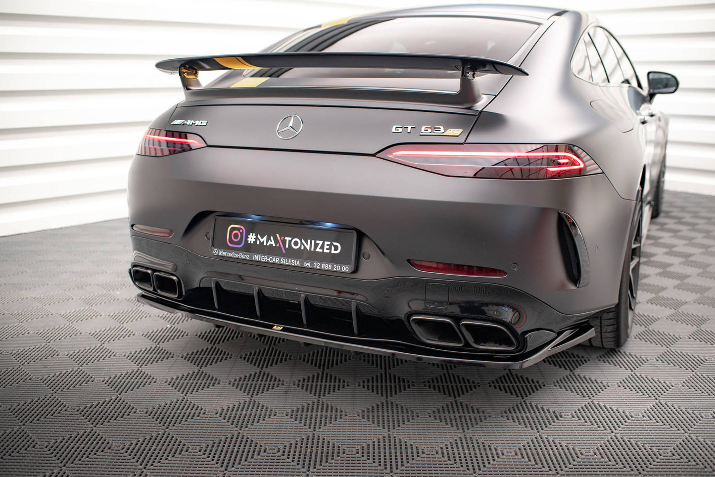 Set of Splitters Mercedes-AMG GT 63S 4 Door Coupe Aero X290
