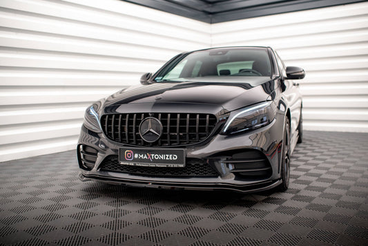 Set of Splitters Mercedes-Benz C AMG-Line Sedan / Estate W205 Facelift / S205 Facelift