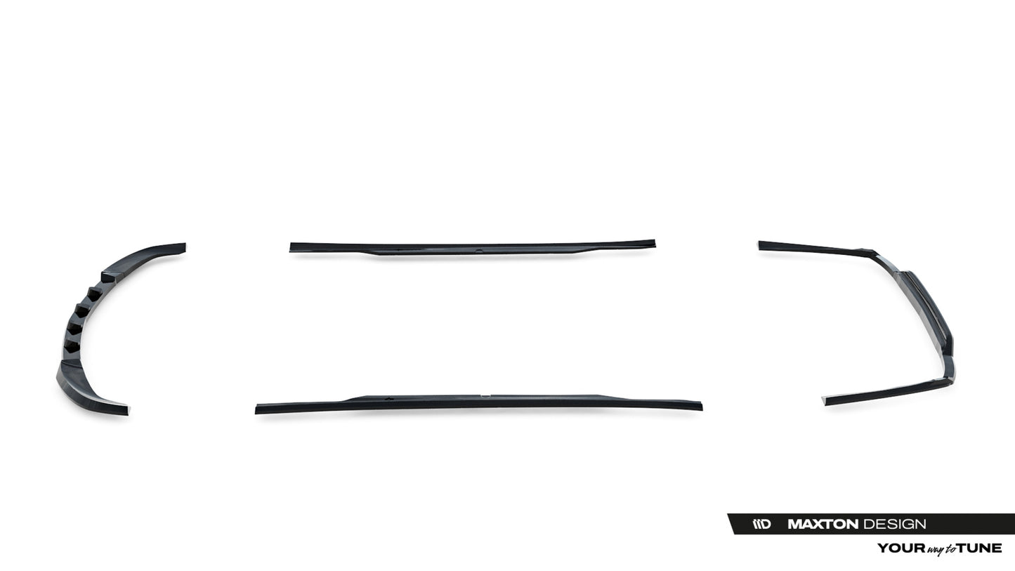Set of Splitters Mercedes-Benz E Sedan W212 Facelift