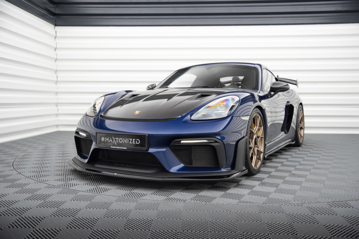 Set of Splitters Porsche 718 Cayman GT4 RS 982c