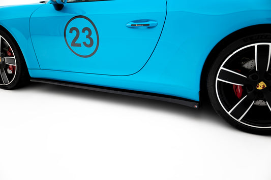 Set of Splitters Porsche 911 Carrera 991 Facelift