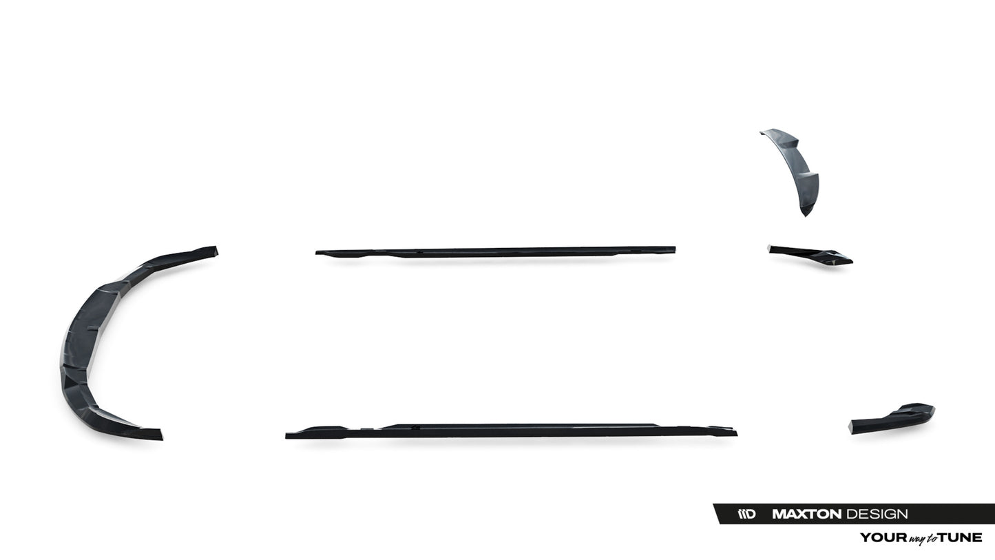 Set of Splitters Porsche Taycan Cross Turismo 4S