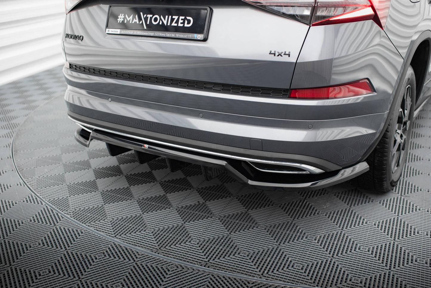 Set of Splitters Skoda Kodiaq Sportline Mk1 Facelift