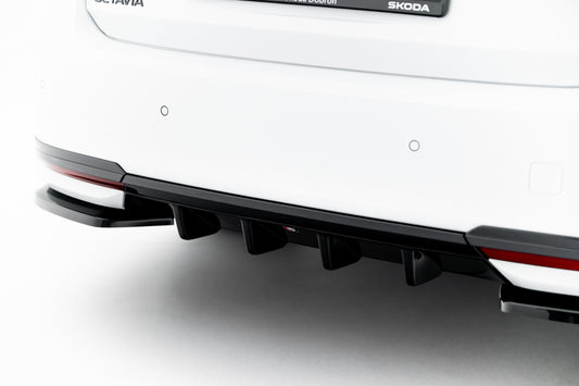 Set of Splitters Skoda Octavia Sportline Liftback / Combi Mk4 Facelift
