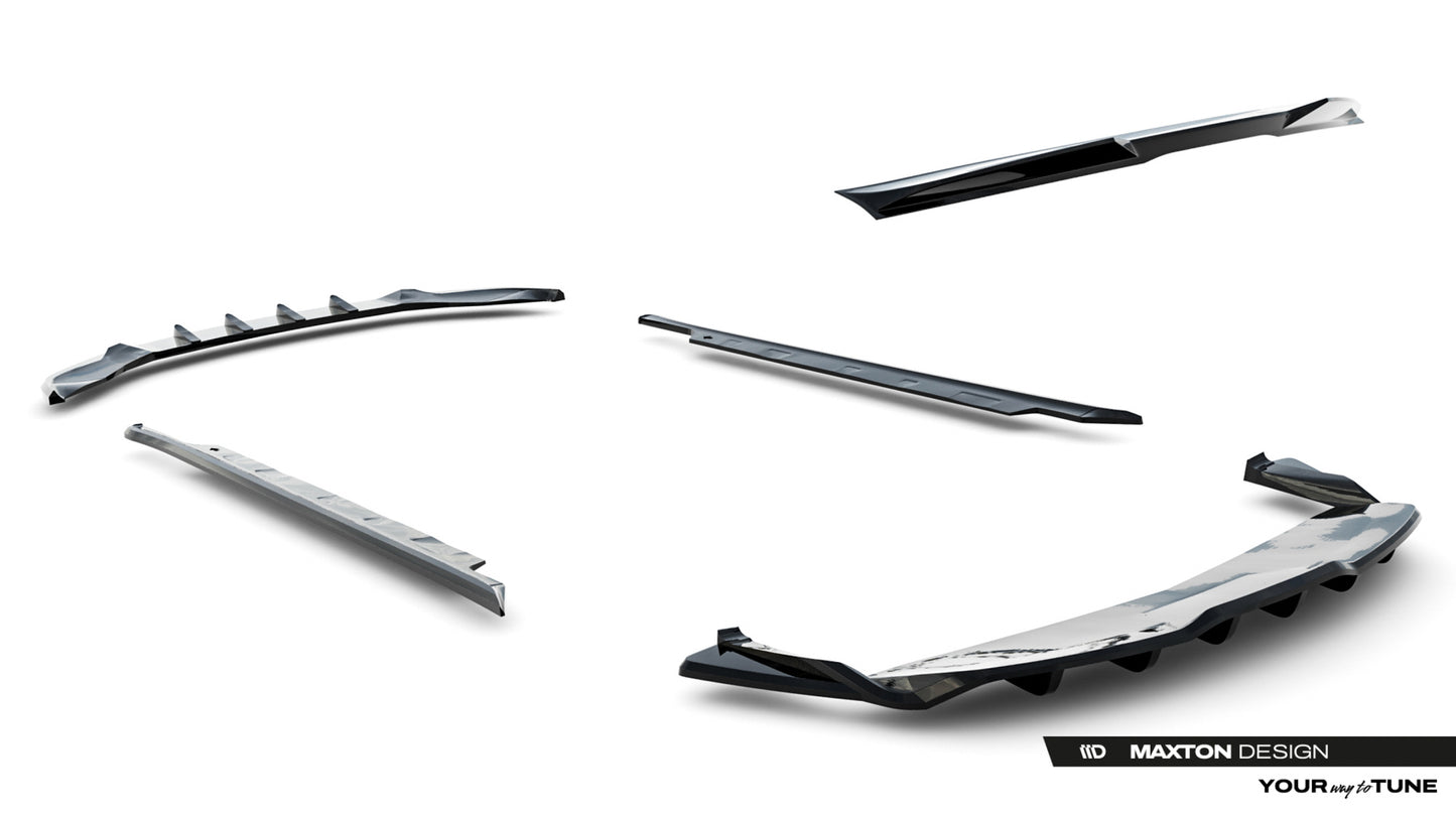 Set of Splitters Tesla Model S Plaid Mk1 Facelift