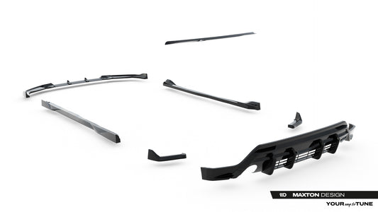 Set of Splitters Toyota GR Yaris Mk4 Facelift