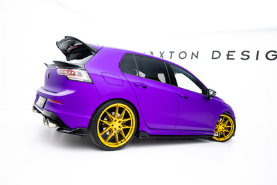 Set of Splitters V.1 Volkswagen Golf R Hatchback Mk8 Facelift