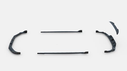 Set of Splitters V.2 Audi RS3 Sedan 8Y Facelift