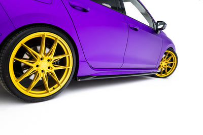 Set of Splitters V.2 Volkswagen Golf R Hatchback Mk8 Facelift