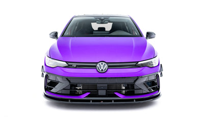 Set of Splitters V.2 Volkswagen Golf R Hatchback Mk8 Facelift
