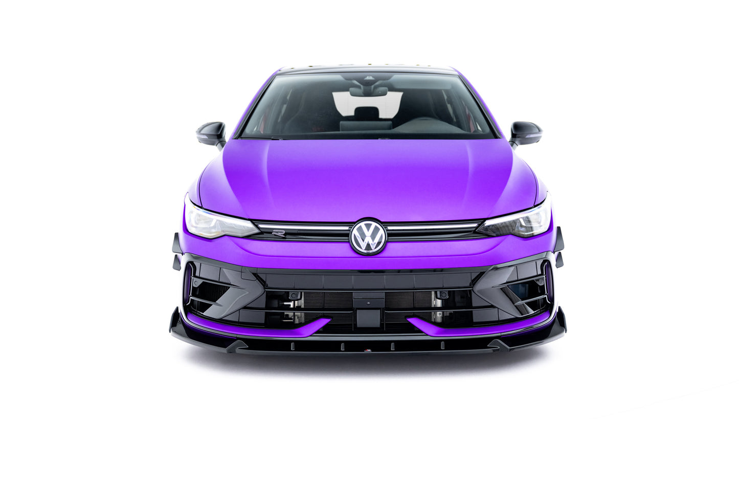 Set of Splitters V.4 Volkswagen Golf R Hatchback Mk8 Facelift