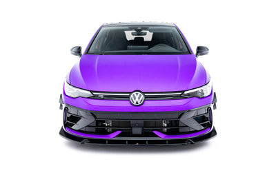 Set of Splitters V.5 Volkswagen Golf R Hatchback Mk8 Facelift
