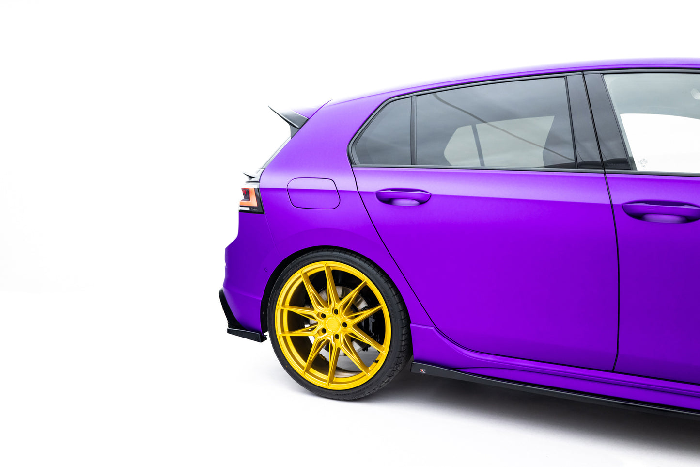 Set of Splitters V.5 Volkswagen Golf R Hatchback Mk8 Facelift