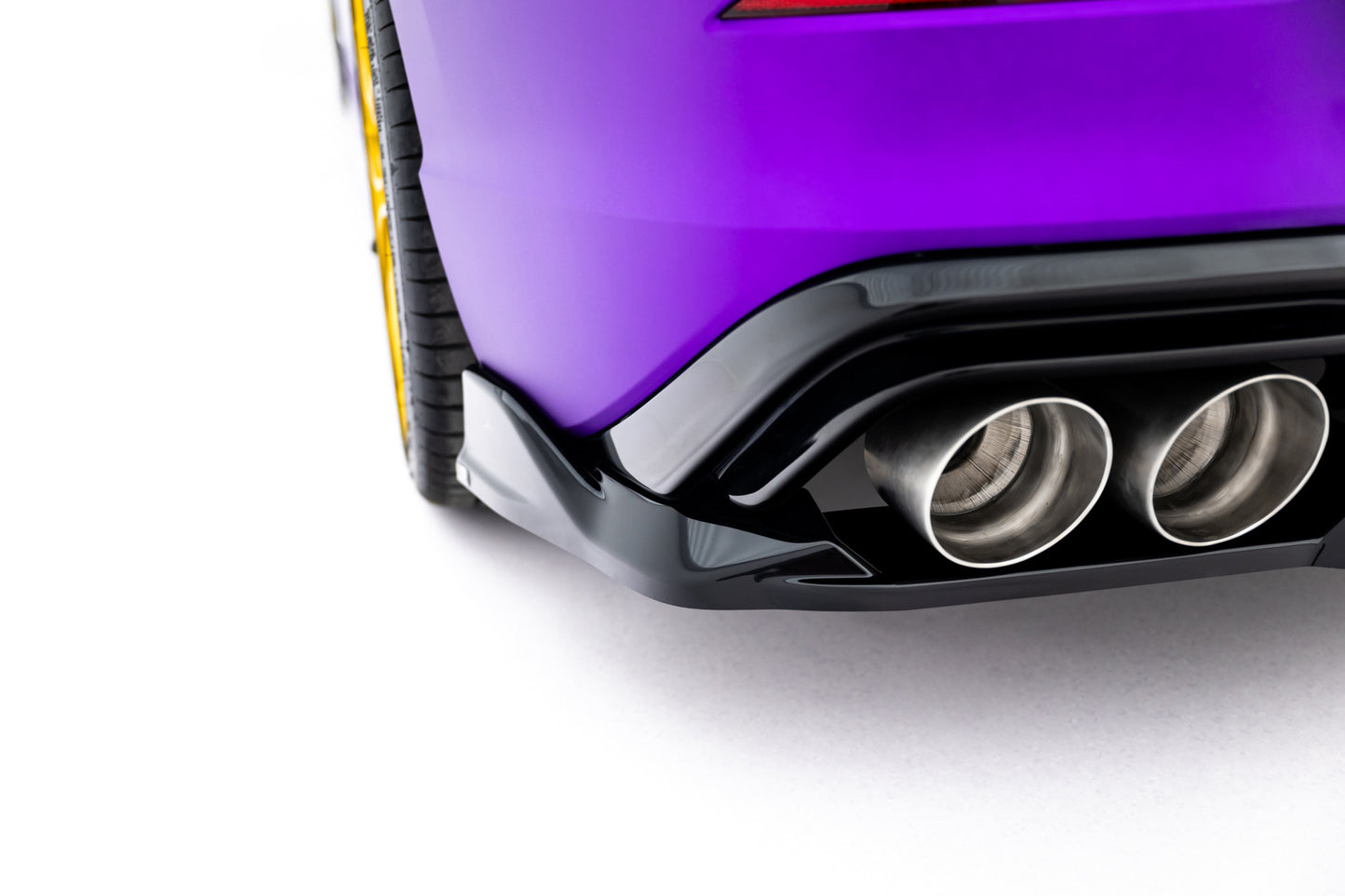 Set of Splitters V.6 Volkswagen Golf R Hatchback Mk8 Facelift