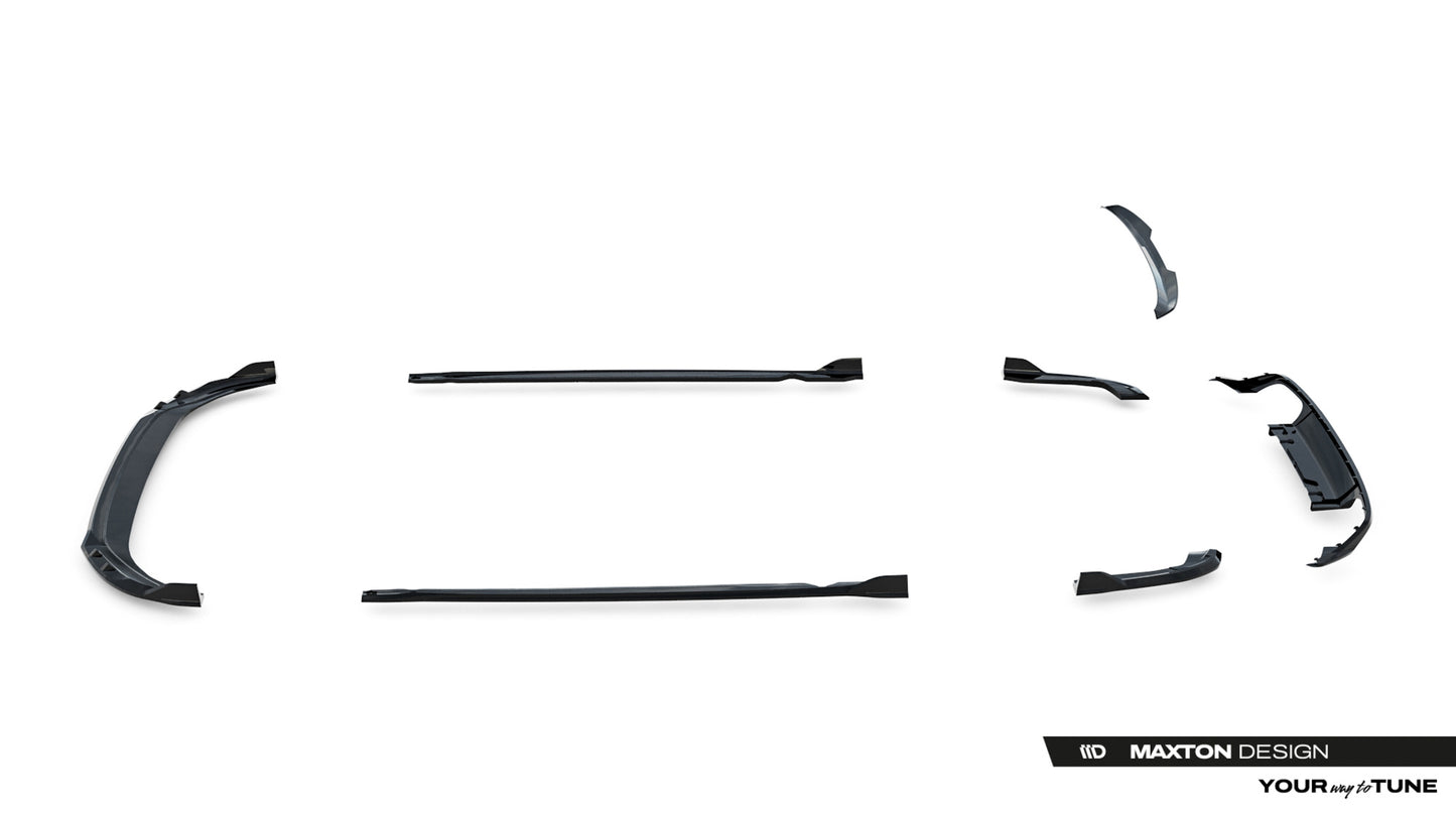 Set of Splitters Volkswagen Golf R Variant Mk8 Facelift