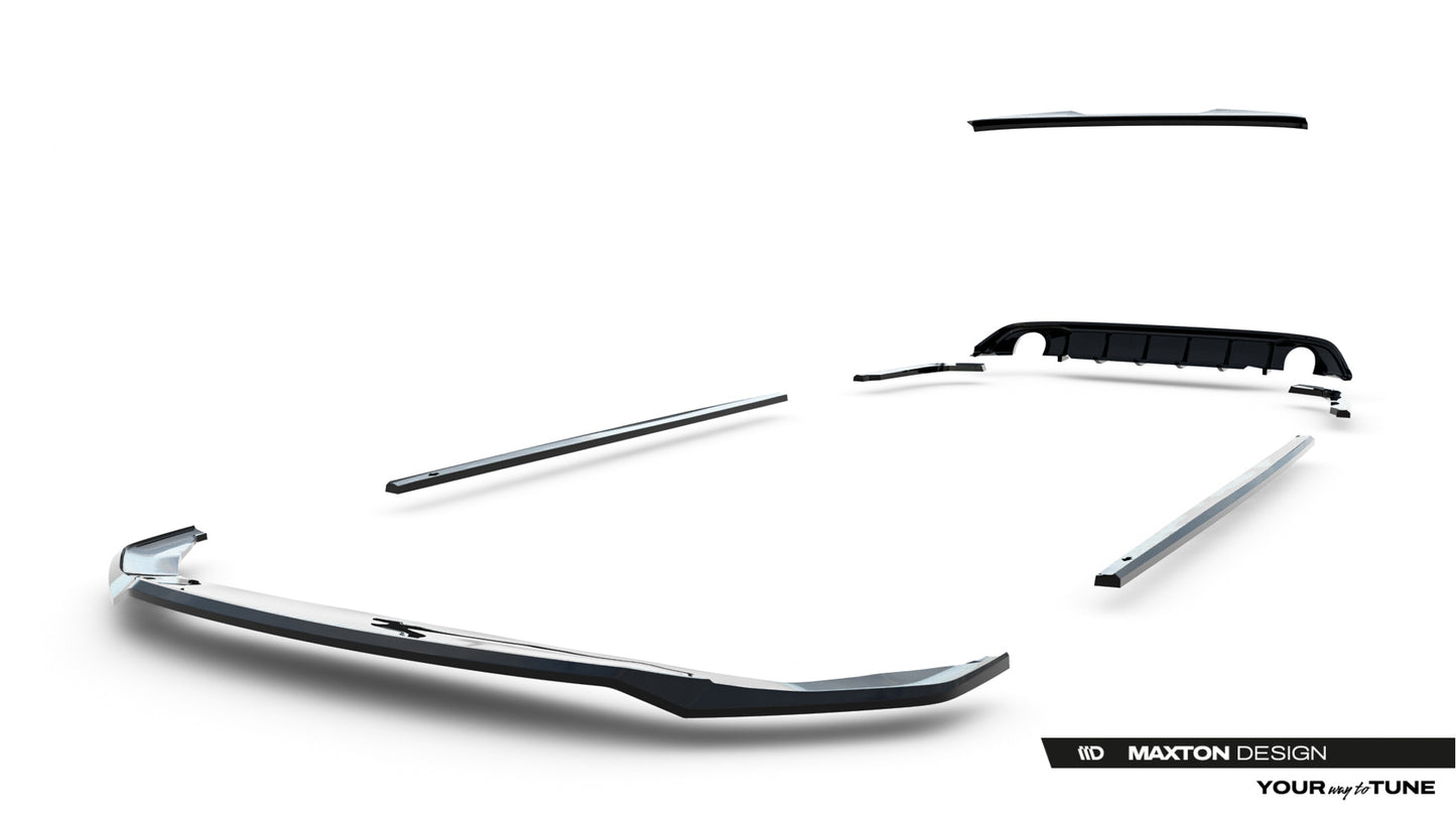 Set of Splitters Volkswagen Jetta GLI Mk7