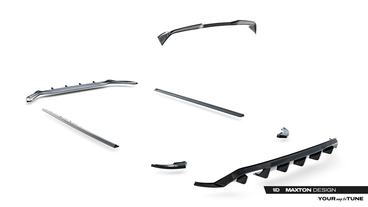 Set of Splitters Volkswagen Polo GTI Mk6 Facelift