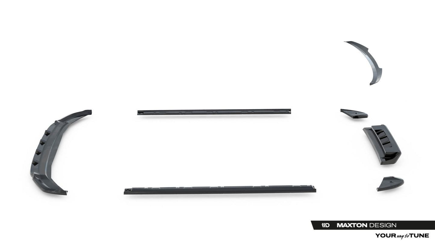 Set of Splitters Volkswagen T-Roc R Mk1