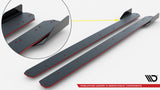 Street Pro Rajouts Des Bas De Caisse + Flaps Jaguar F-Type X152 Facelift 2