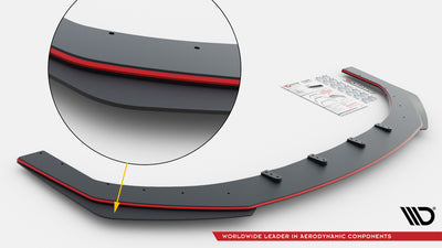 Splitter Przedni Street Pro + Flaps Jaguar F-Type X152 Facelift 2